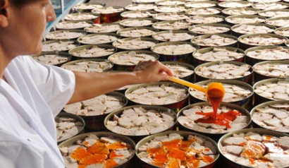 Giá cá ngừ vằn vẫn ở mức 1.400 USDtấn