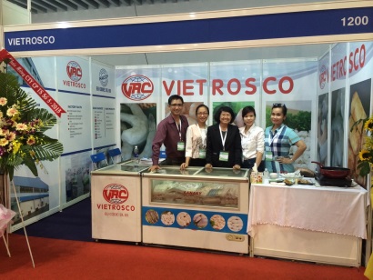 Vietrosco tham gia Hội chợ VIETFISH 2016