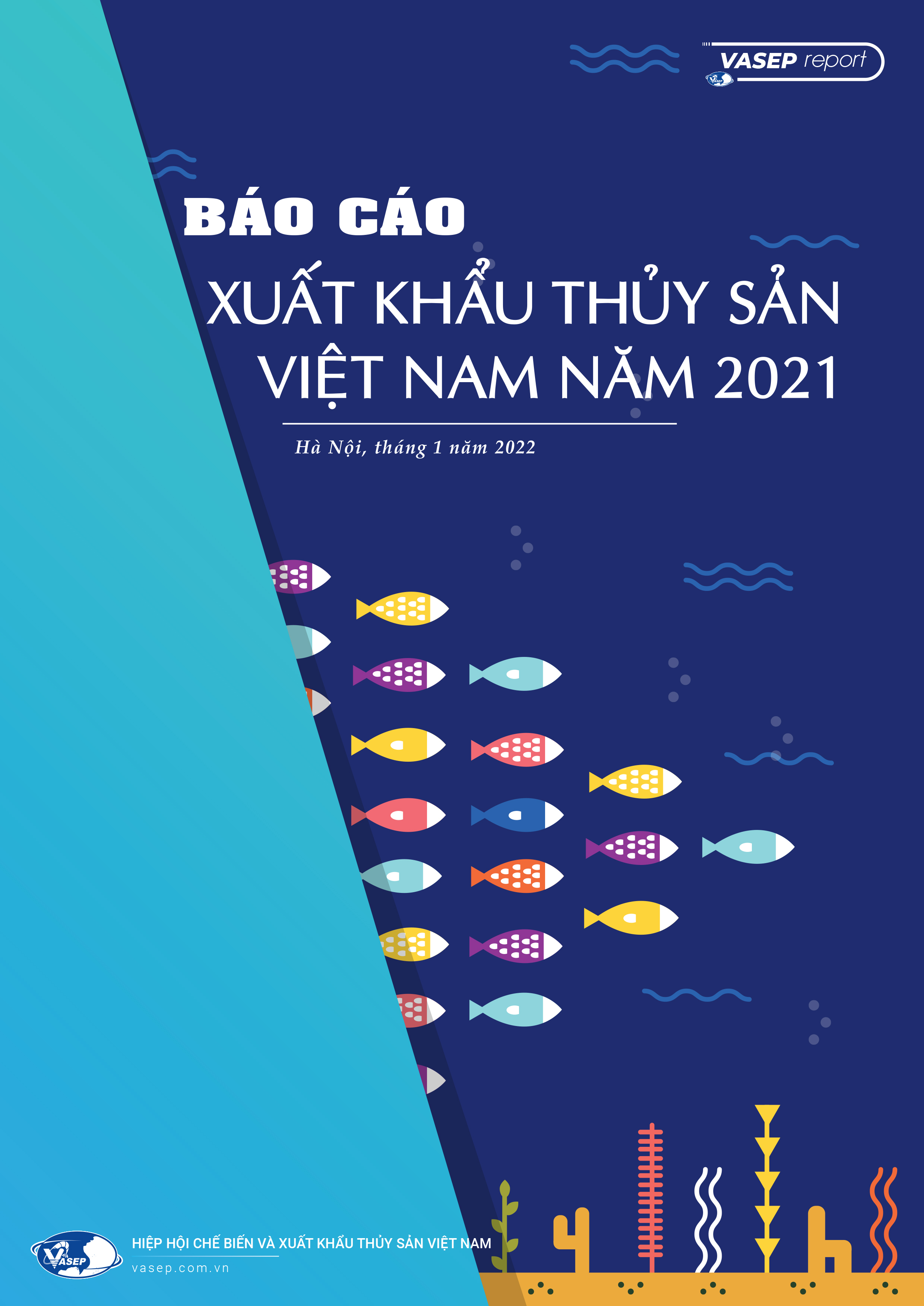 Báo cáo Xuất khẩu Thủy sản Việt Nam năm 2021