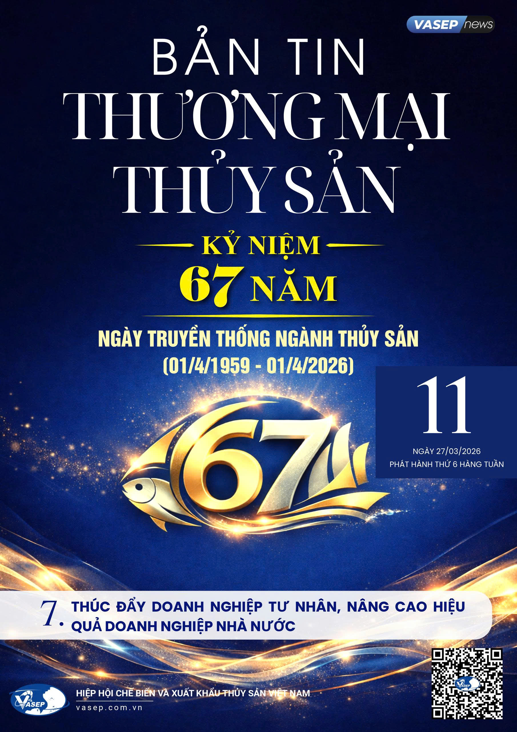 Bản tin tuần Thương mại Thủy sản số 112026
