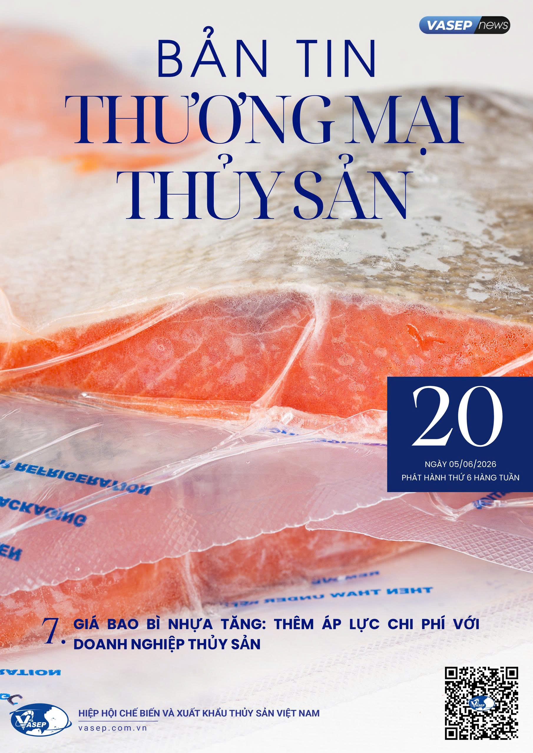 Bản tin tuần Thương mại Thủy sản số 20-2026