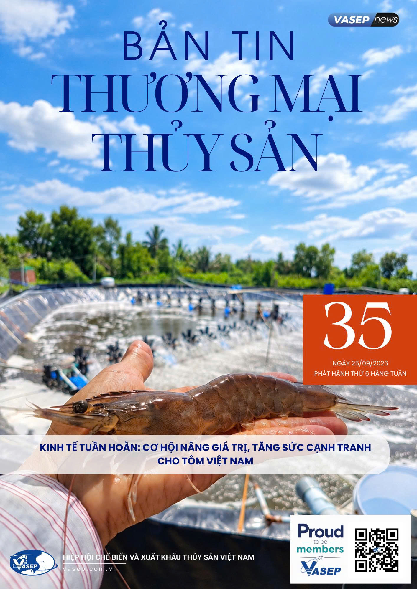 Bản tin tuần Thương mại Thủy sản số 35-2026