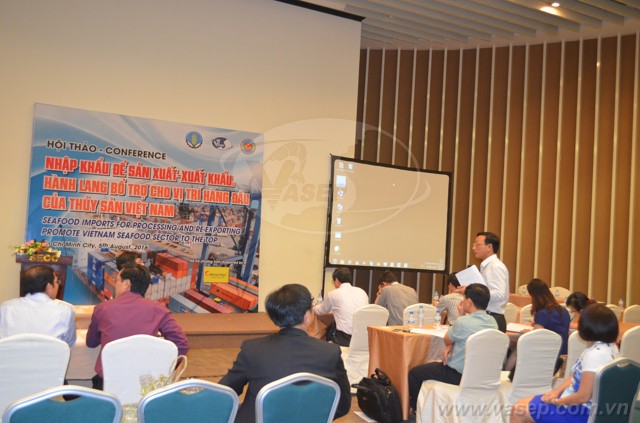 HT Nhập khẩu để sản xuất - xuất khẩu hành lang bổ trợ cho vị trí hàng đầu thủy sản Việt Nam