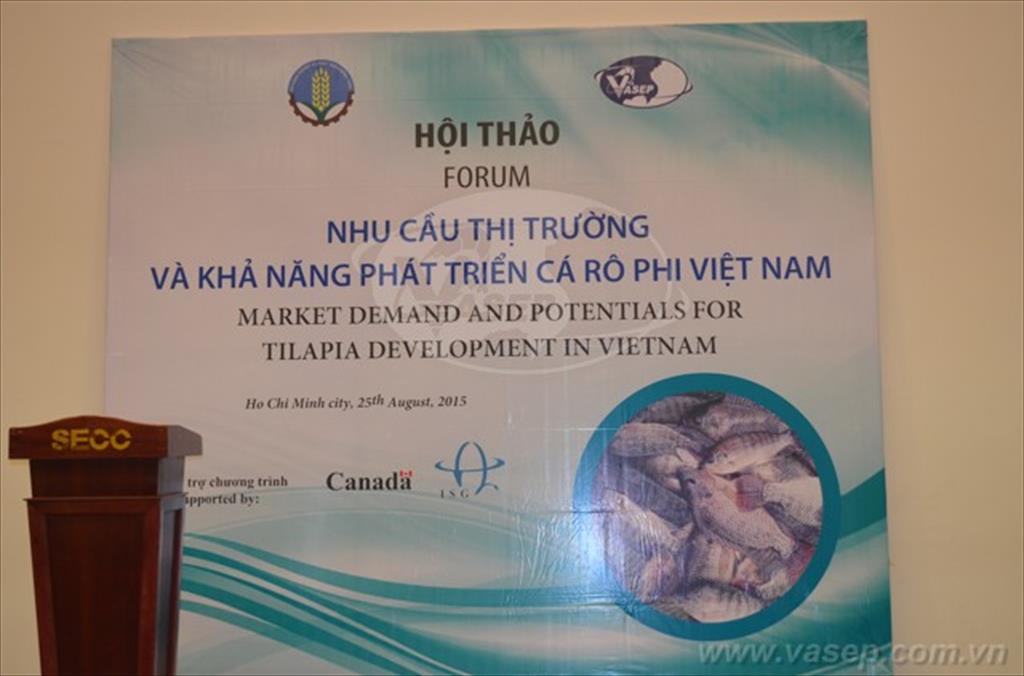 Hội thảo Nhu cầu thị trường và khả năng phát triển cá rô phi Việt Nam