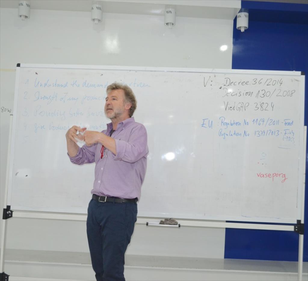 Khóa đào tạo “Nâng cao công tác tham vấn chính sách – Trường hợp đối với ngành cá Tra Việt Nam”