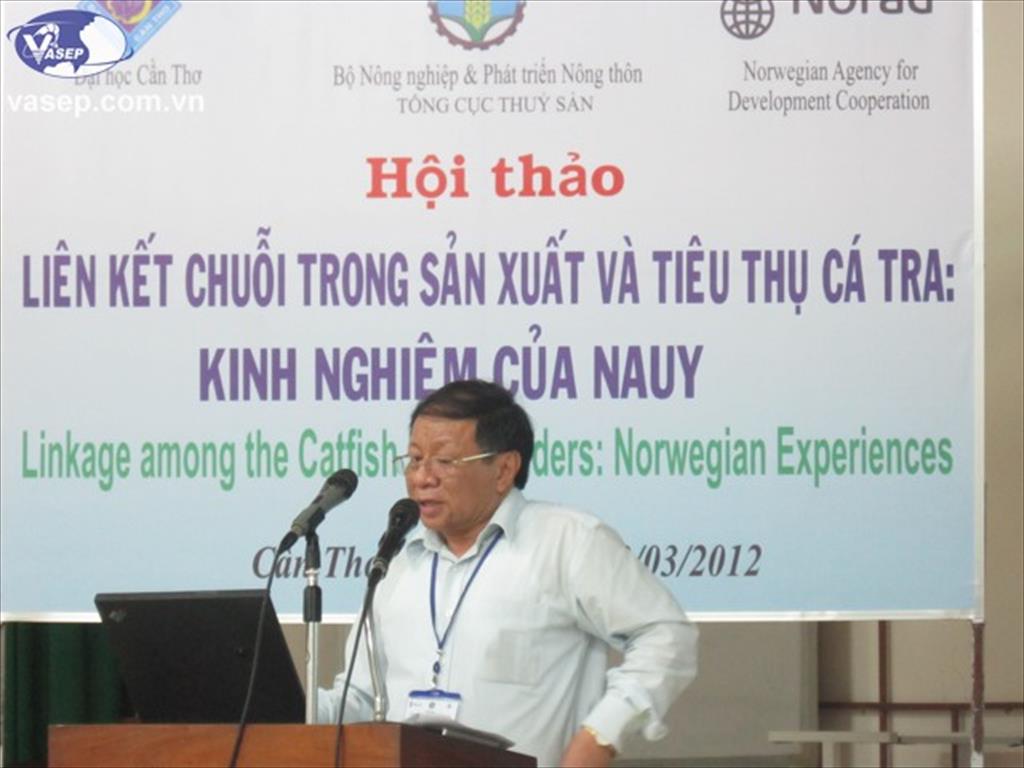 HT Liên kết chuỗi trong sản xuất  tiêu thụ cá tra - kinh nghiệm từ Nauy