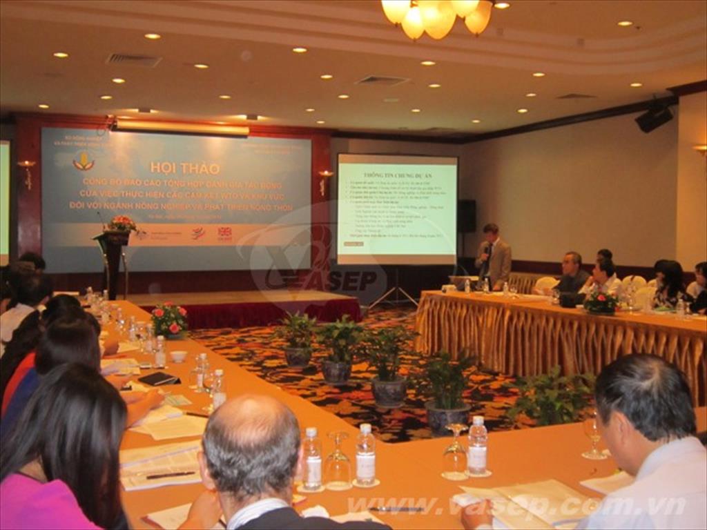 HN Công bố báo cáo tổng hợp đánh giá tác động của việc thực hiện cam kết WTO