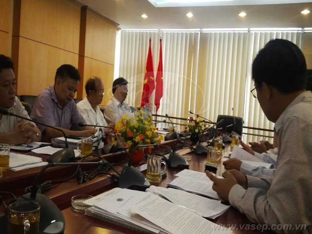 Làm việc với Bộ Tài nguyên và Môi trường