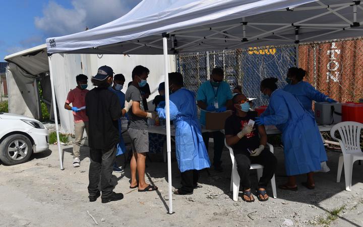 Quần đảo Marshall tiếp tục tiêm vaccine Covid-19 cho các thuyền viên