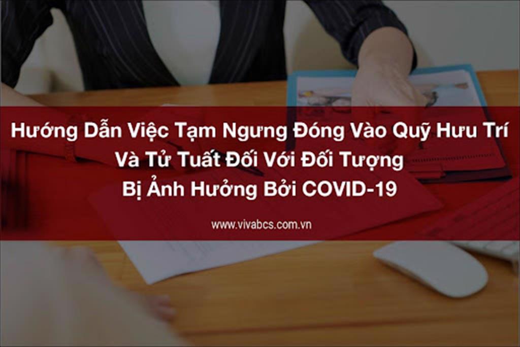 Công văn 860BHXH-BT Tạm dừng đóng vào quỹ hưu trí và tử tuất với đối tượng bị ảnh hưởng bởi dịch Covid-19