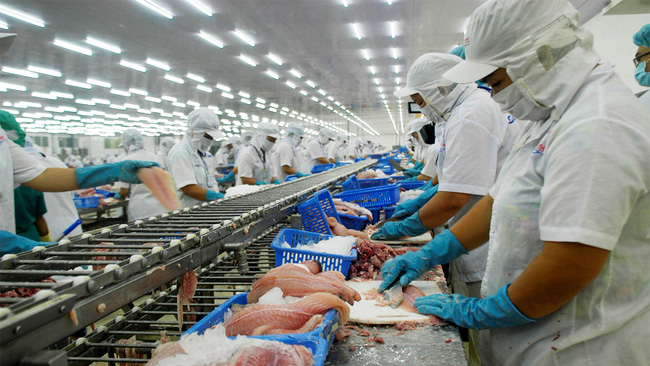 Infographic Xuất khẩu thủy sản Việt Nam tháng 12022 