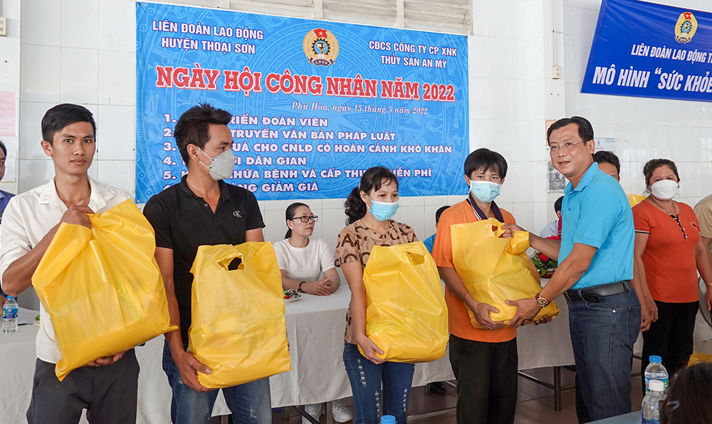 Sôi nổi “Ngày hội công nhân” tại Công ty Cổ phần Xuất nhập khẩu thủy sản An Mỹ