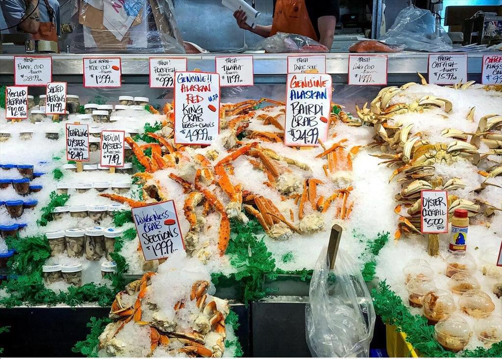 Nhà hàng Mỹ tập trung giảm giá các món hải sản