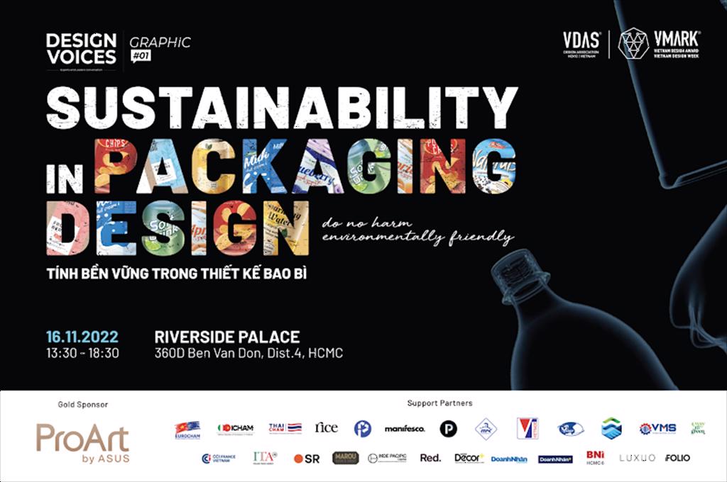 VMARK DESIGN VOICES  GRAPHIC quay trở lại với nội dung thiết kế bao bì sáng tạo, bền vững