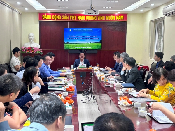 Bộ trưởng Lê Minh Hoan Cần hiểu được giá trị của chuyển đổi số, của thống kê nông nghiệp