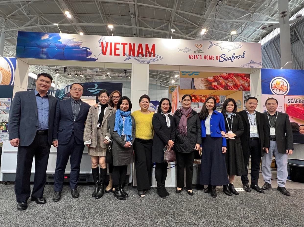 Gần 20 doanh nghiệp Việt tham gia Hội chợ Thủy sản Bắc Mỹ 2023 