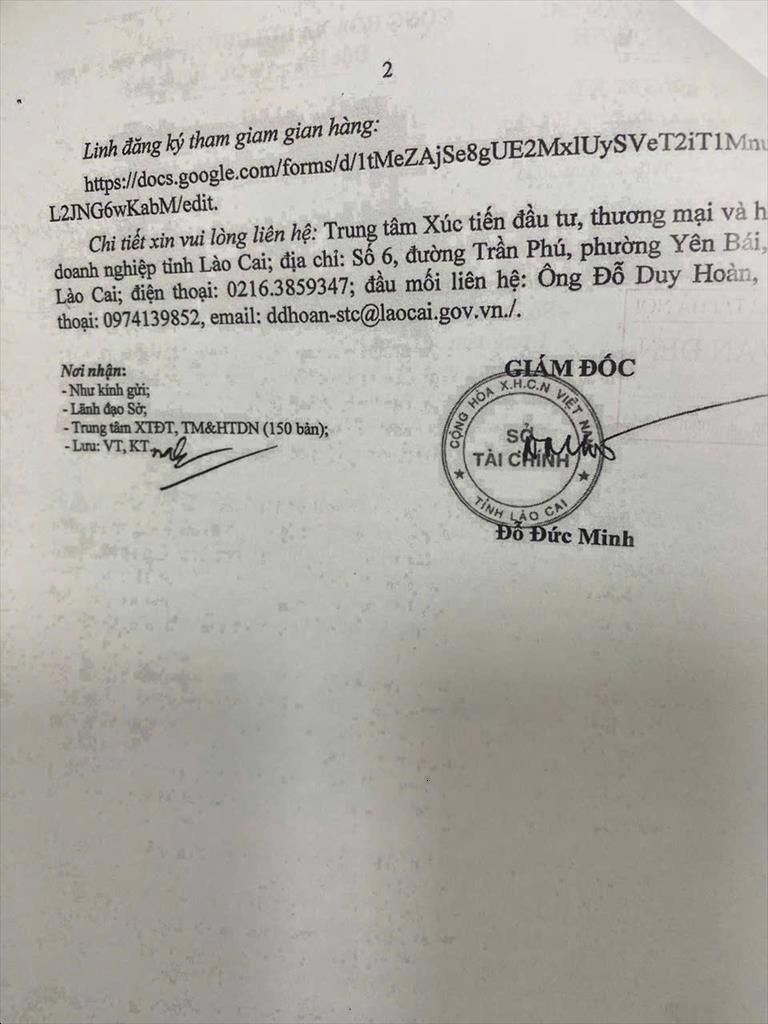 Mời tham dự Hội chợ thương mại quốc tế Việt – Trung Lào Cai lần thứ 25 năm 2025