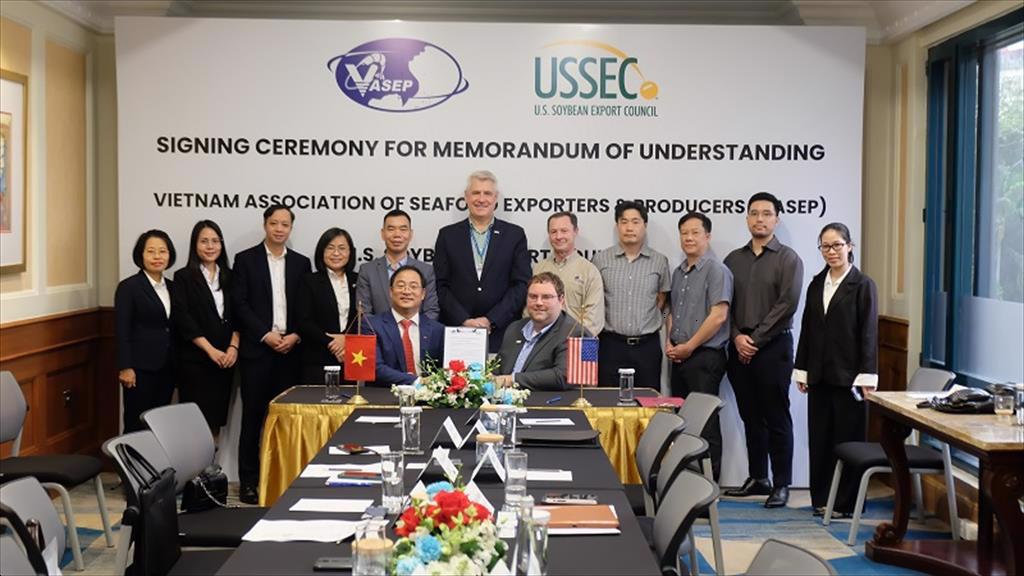 VASEP và USSEC ký kết MOU thúc đẩy phát triển nuôi trồng thủy sản bền vững