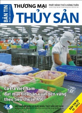 Bản tin tuần Thương mại Thuỷ sản số 45-2012 

