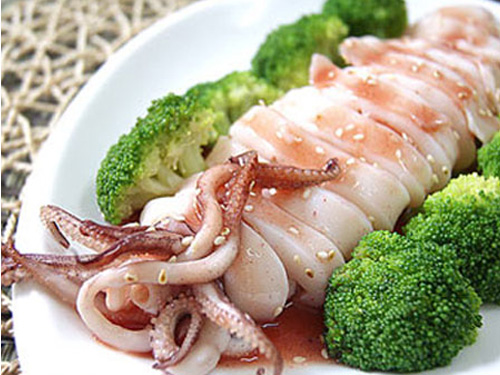 Thị trường mực ống Thái Lan tháng 112011