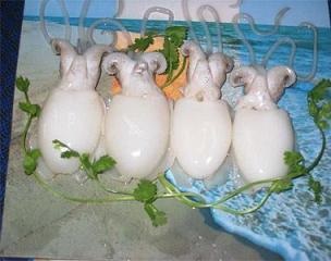 Việt Nam-một trong những nhà cung cấp mực nang chính cho Thái Lan 