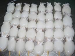 Thị trường mực nang Nhật Bản tháng 122012