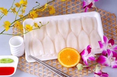 Thị trường mực ống Thái Lan tháng 122012