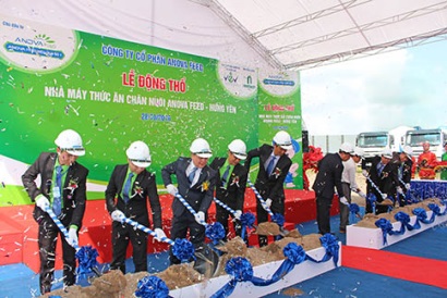 Anova Feed khởi công nhà máy thức ăn chăn nuôi công suất 250.000 tấnnăm