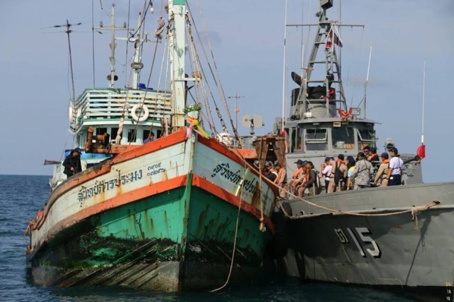 Chính phủ Thái Lan cam kết xóa bỏ đánh bắt bất hợp pháp