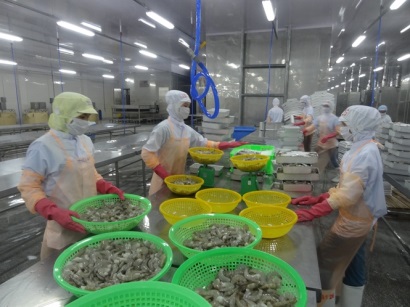 Xuất khẩu tôm Việt Nam vẫn giảm trong 2 tháng đầu năm