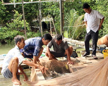 Hậu Giang Thả nuôi thủy sản đạt 76% kế hoạch