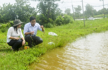 Sóc Trăng Tăng cường giải pháp quản lý ao tôm trong mùa mưa