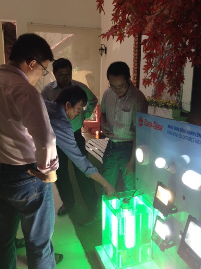 Ứng dụng đèn Led trong khai thác thủy sản