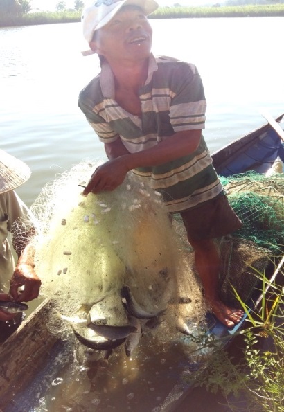 Quảng Nam Hiệu quả mô hình nuôi ghép tôm sú – cá đối mục