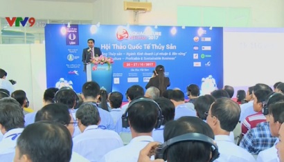 Khai mạc triển lãm quốc tế Thủy sản Việt Nam