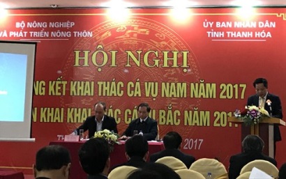 Sản lượng khai thác thủy sản vụ cá Nam 2017 đạt hơn 1,8 triệu tấn