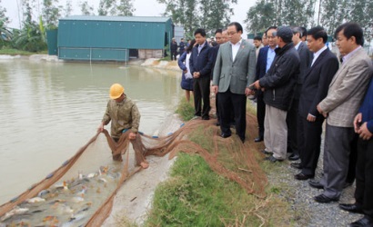 Nuôi thuỷ sản an toàn ứng dụng Biofloc, năng suất tăng 20 tấnha