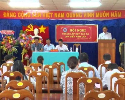 Cà Mau Thành lập Hợp tác xã Cua biển Năm Căn