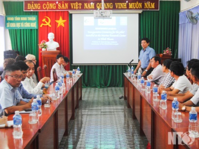 Kết quả bước đầu của Dự án Sử dụng vi tảo để kết hợp xử lý nước thải trong nuôi tôm