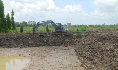 Đào ao ương, nuôi cá tra Cần thận trọng