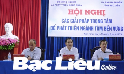 Hội nghị các giải pháp trọng tâm để phát triển ngành tôm bền vững