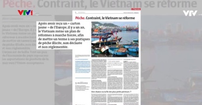 Báo chí châu Âu đánh giá cao nỗ lực tháo gỡ thẻ vàng thủy sản của Việt Nam