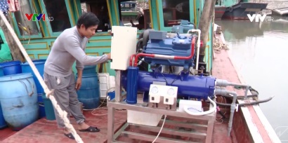 Việt Nam chế tạo máy làm đá tuyết từ nước biển