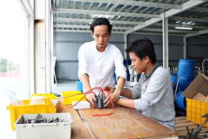 Cà Mau Những ‘rô-bốt’ trong ngành thuỷ sản