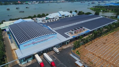 Nhà máy đông lạnh thủy sản số 1 (IDI) Mỗi tháng tiết kiệm hàng trăm triệu đồng khi lắp điện mặt trời