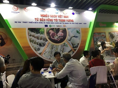 Tiếp tục kết nối thị trường tiêu thụ sản phẩm nghêu