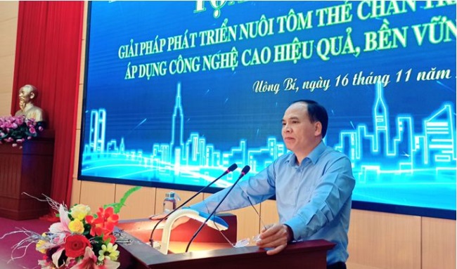 Quảng Ninh Bàn giải pháp phát triển nuôi tôm thẻ chân trắng