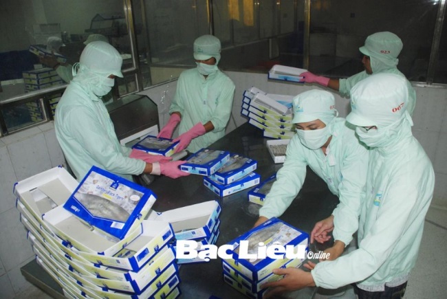 Xuất khẩu thủy sản năm 2020 Cần quản lý tốt thị trường thu mua tôm nguyên liệu