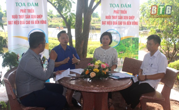 Tọa đàm phát triển nuôi thủy sản xen ghép đạt hiệu quả cao và bền vững