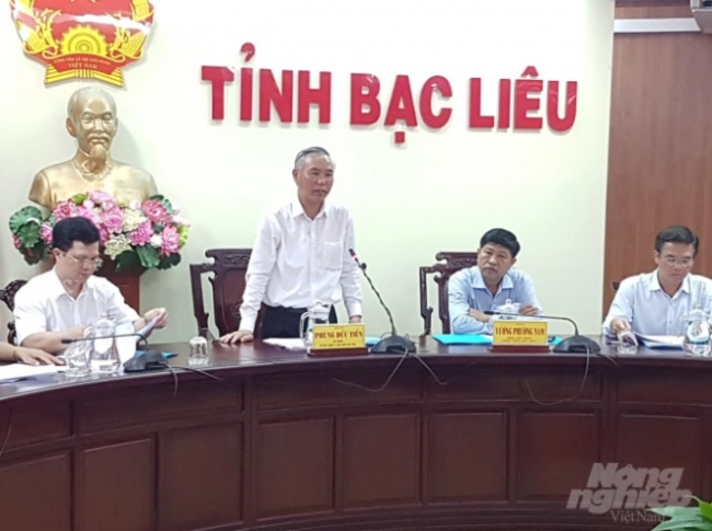 Thứ trưởng Phùng Đức Tiến Bạc Liêu đóng góp quan trọng cho ngành tôm cả nước